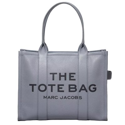 THE LEATHER LARGE TOTE BAG